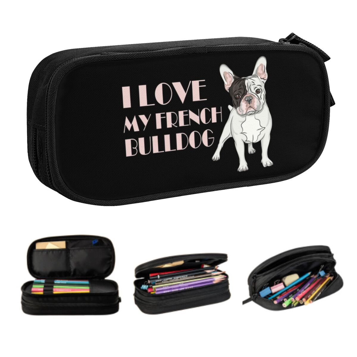 Pet X Supplies & Tack Photos - Custom French Bulldog Cute Pencil Case
