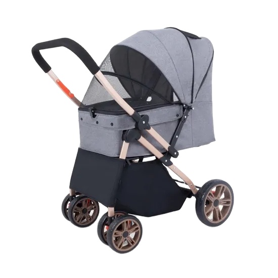 Pet Stroller Carrier - High Quality Foldable Pet Stroller Cart