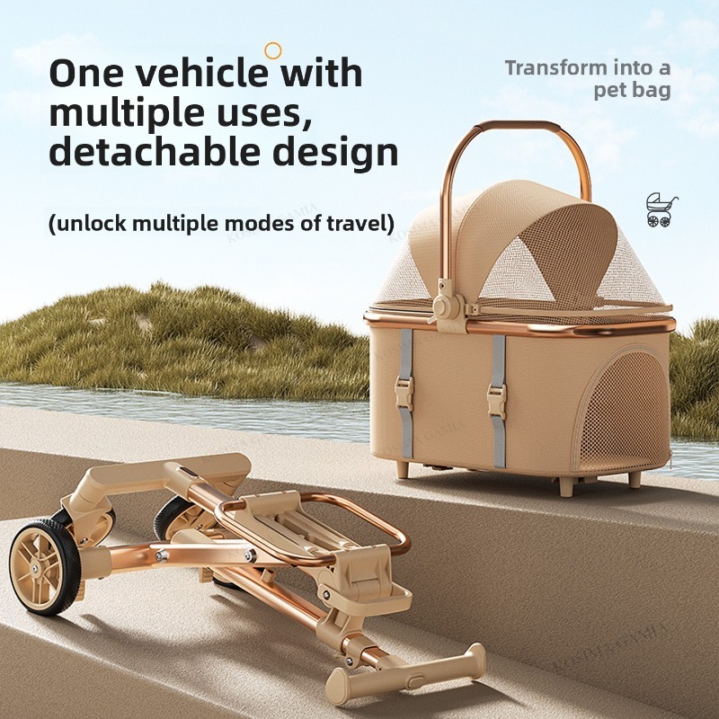 New Separable Pet Stroller, Po - огляд і ціна Pet Stroller Carrier