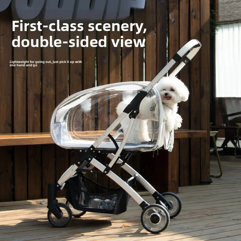 Outdoor Carrier Transparent Pe - огляд і ціна Pet Stroller Carrier