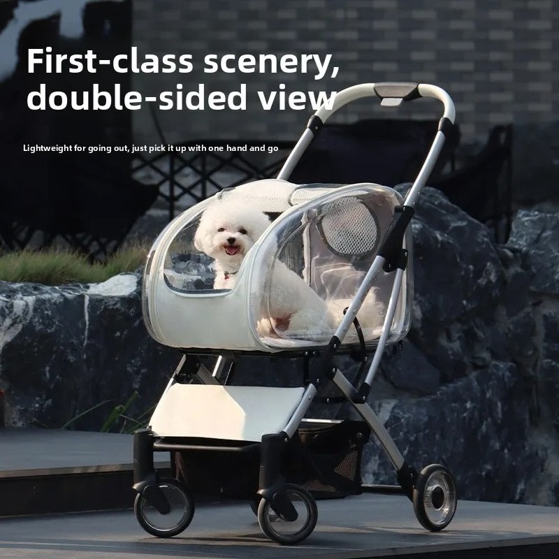 Outdoor Carrier Transparent Pe - огляд і ціна Pet Stroller Carrier