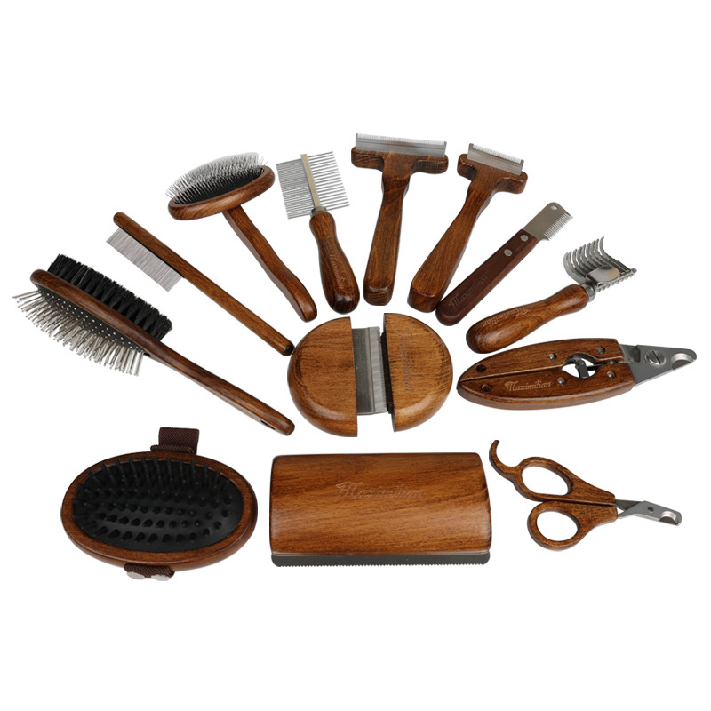 Pet Dog Comb Antique Solid Woo - огляд і ціна Pet X Supplies & Tack Photos
