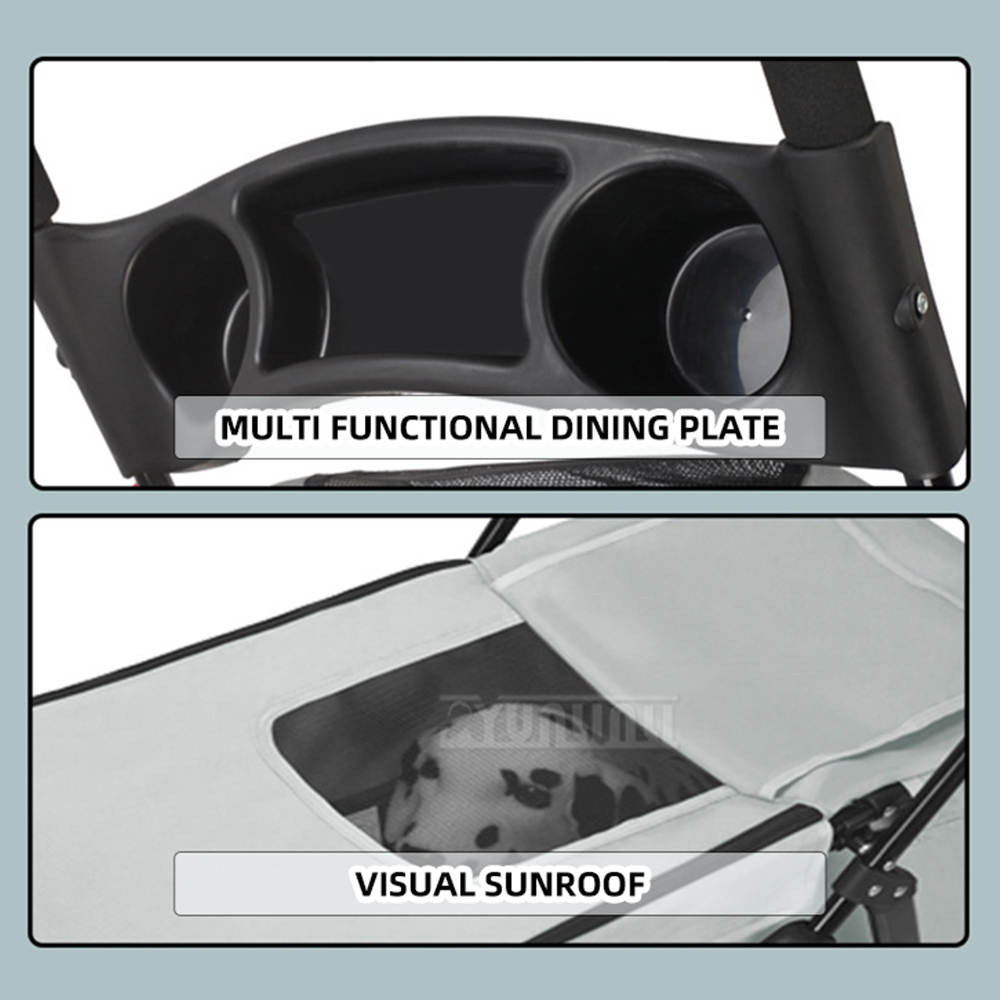 Multifunctional Foldable Pet S - огляд і ціна Pet Stroller Carrier