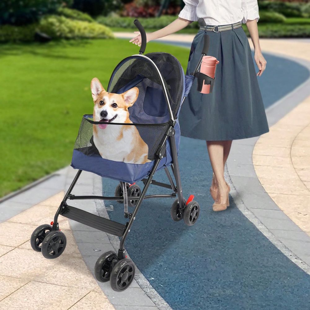 Foldable Pet Travel Stroller,  - огляд і ціна Pet Stroller Carrier