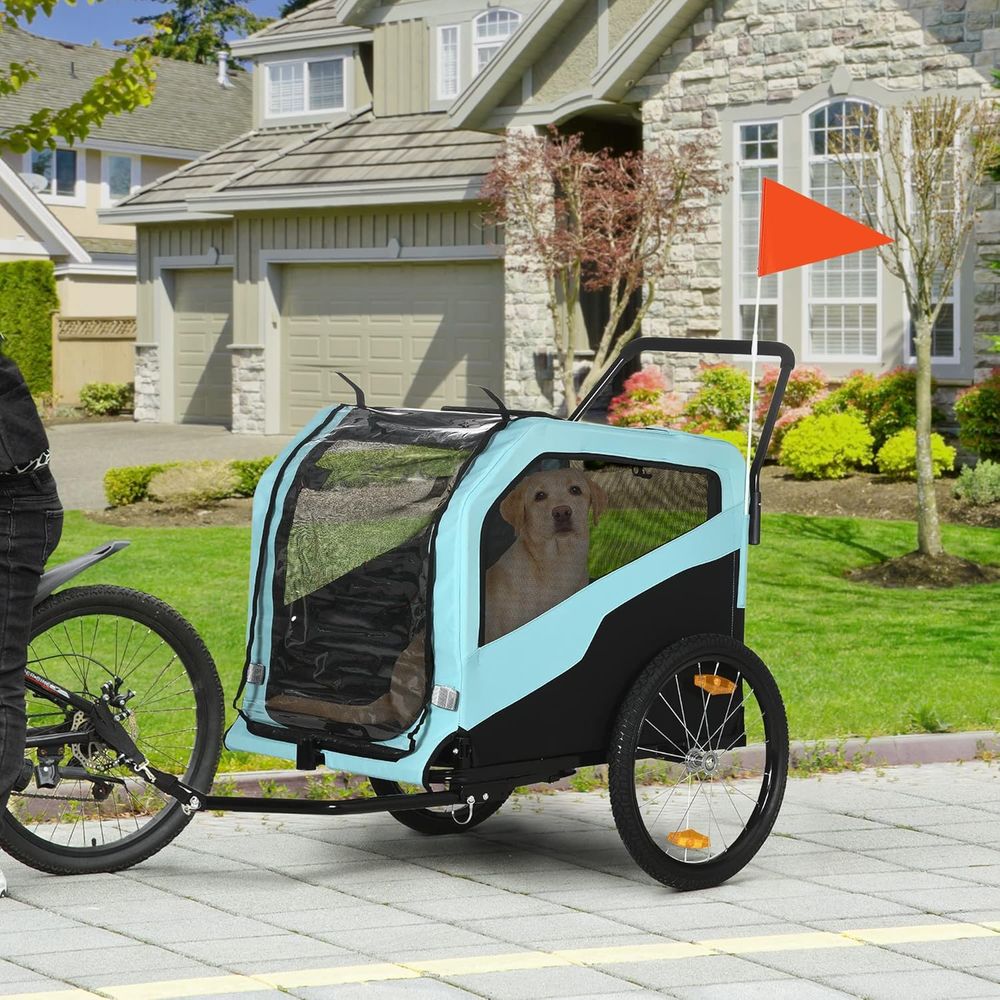2-in-1 Dog Bike Trailer Pet St - огляд і ціна Pet Stroller Carrier