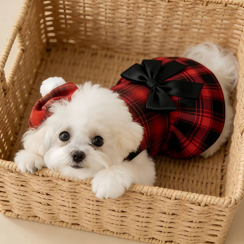Pet Dog Clothes Plaid Shirt Su - огляд і ціна Pet Supplies Co