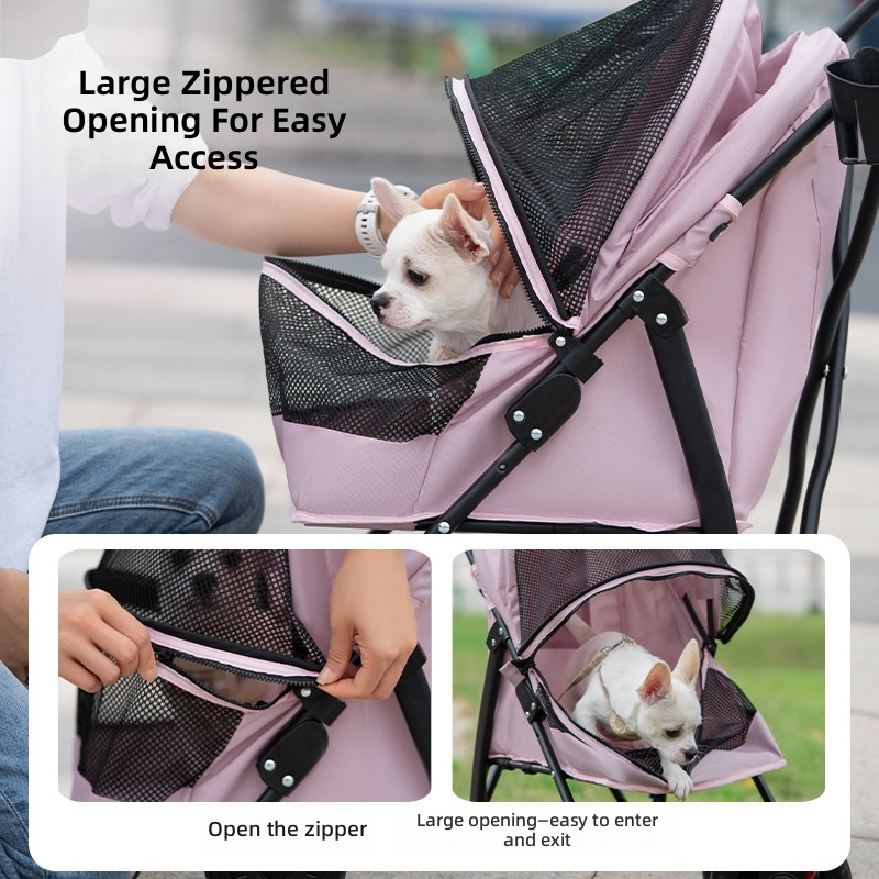 Pet Stroller, Cat Dog Stroller - огляд і ціна Pet Stroller Carrier