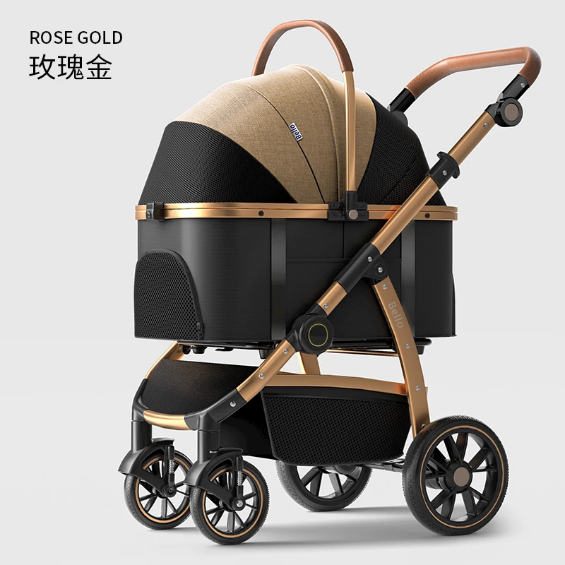 2-in-1 Detachable Large Alumin - огляд і ціна Pet Stroller Carrier