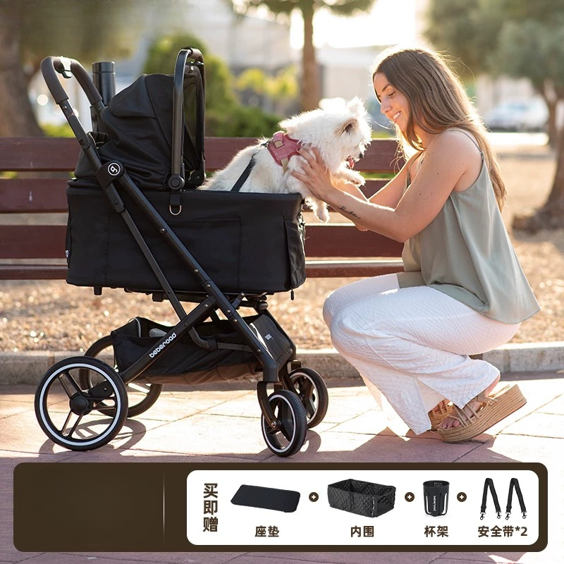 2 in 1 Pet Stroller for Medium - огляд і ціна Pet Stroller Carrier