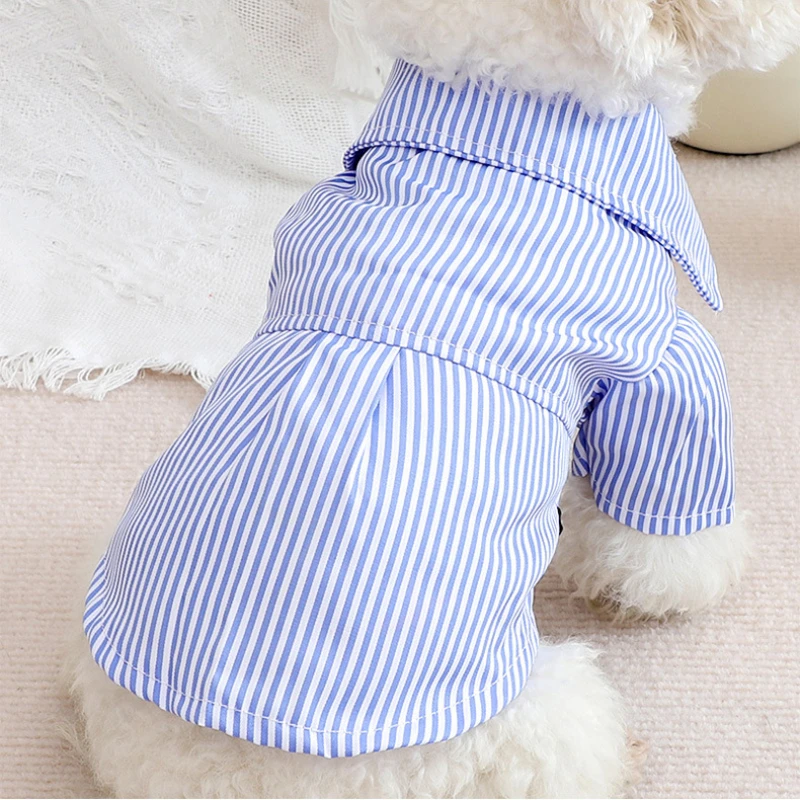 Dog Clothes Bowknot Striped Sh - огляд і ціна Pet Supplies Co